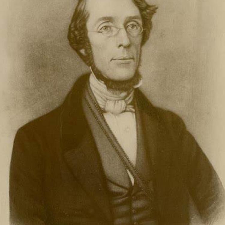 Engraving of James P. Holcombe